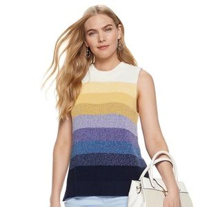 Nine West Color block Sweater